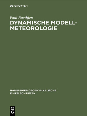 cover image of Dynamische Modell-Meteorologie